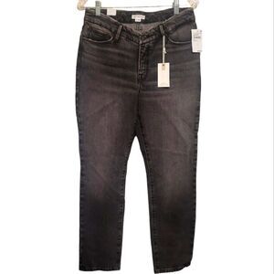 Good American Good Classic Black Jeans, Size 6 Inseam 28 inches, New w/Tags